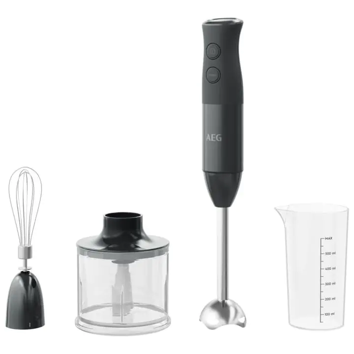 Пасатор AEG SET HB4-1-6GG, 600W, Черен, (22033)