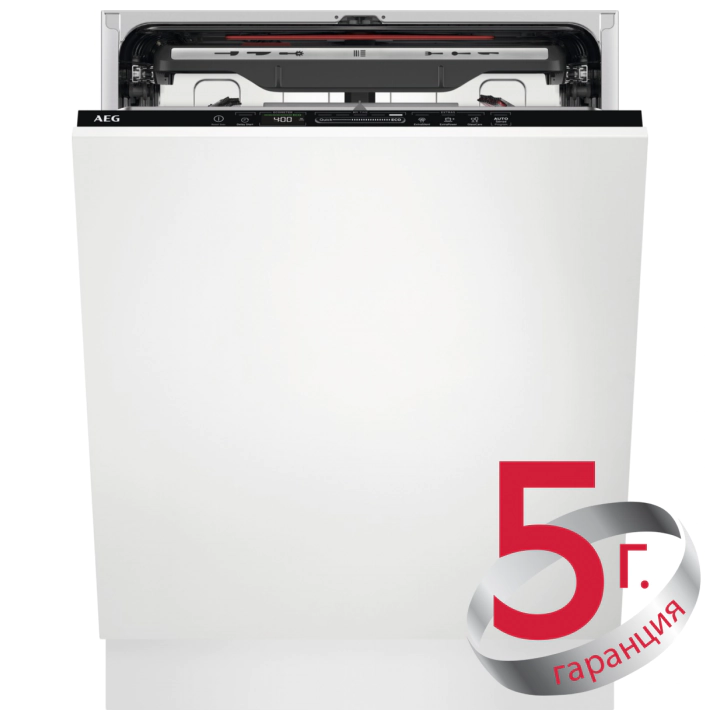 Съдомиялна за вграждане AEG FHK74707P, 15 комплекта, Auto Sense, Air Dry, Бял, (21775)