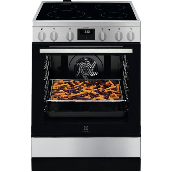 Готварска печка с керамичен плот Electrolux LKR64020CX, (35931199)