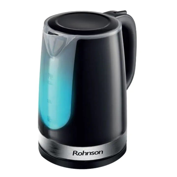 Нагревателна кана Rohnson R-7906, 2200W, 1.7 литра, черен, (18029)