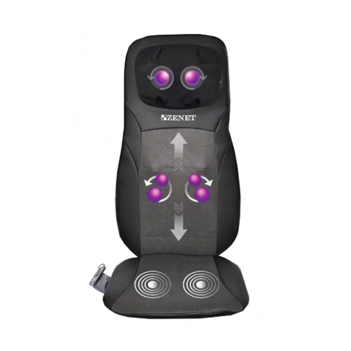 Масажираща седалка Zenet Zet-842 за гръб и шия, (14551)