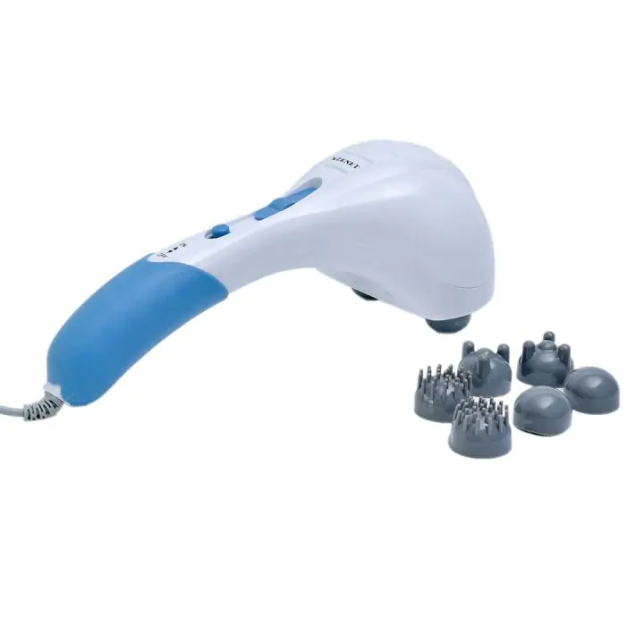 Масажор за тяло Zenet Zet-717, 3 накрайника, регулируема интензивност, (14540)