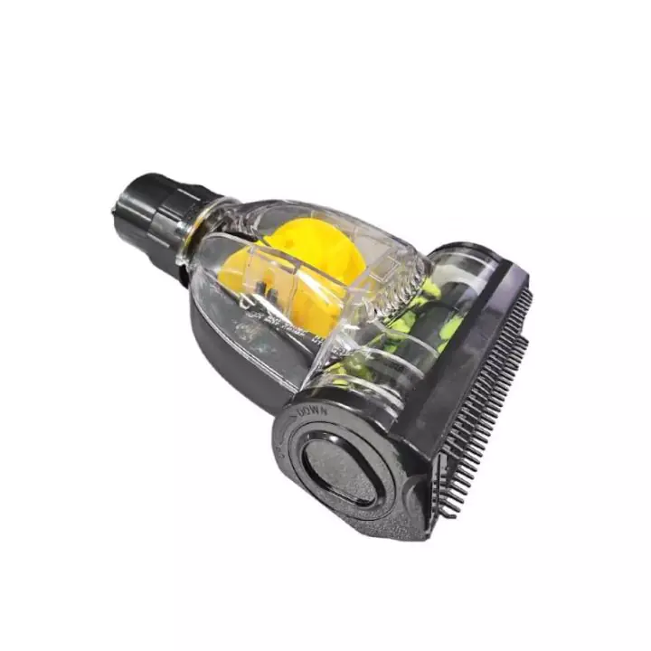 Резервна четка турбо за прахосмукачка Rosbеrg R51001TB, 17x11 см, Силиконови зъби, Черен, (35946063)