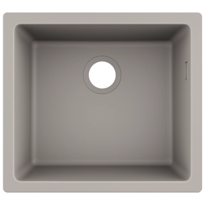 Кухненска мивка за монтаж под плот hansgrohe S510-U450-Concretegrey, (21916)