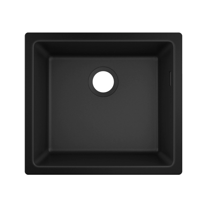 Кухненска мивка за монтаж под плот hansgrohe S510-U450-Graphiteblack, (21918)