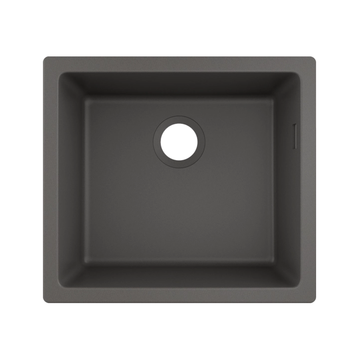 Кухненска мивка за монтаж под плот hansgrohe S510-U450-Stonegrey, (21917)
