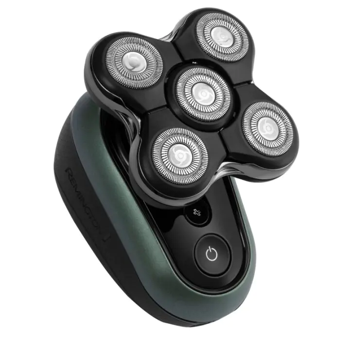 Самобръсначка за глава Remington RX7 XR1600 Ultimate Series, Автономия 60 мин, Водоустойчив, Подвижна глава, Турбо, Стоманени остриета, Индикатори, Черен/зелен, (35945606)