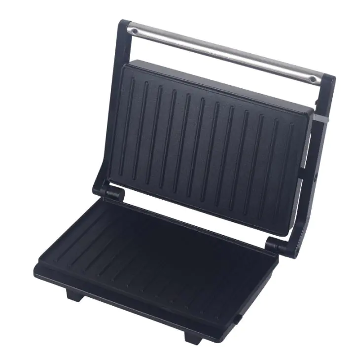 Сандвич тостер - скара Rosberg R51442J, 1300 W, Незалепващо покритие, Черен, (18824)