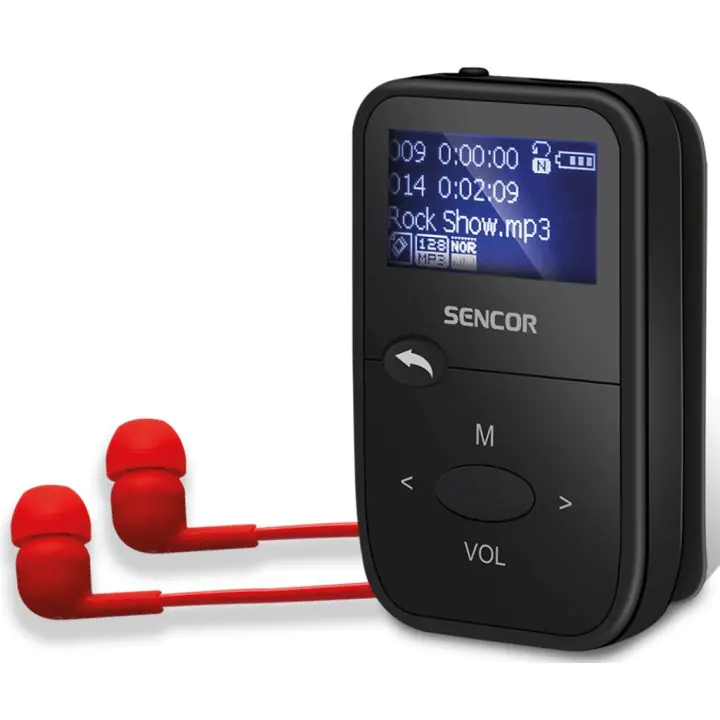 MP3 player Sencor SFP4408BK, (35931117)