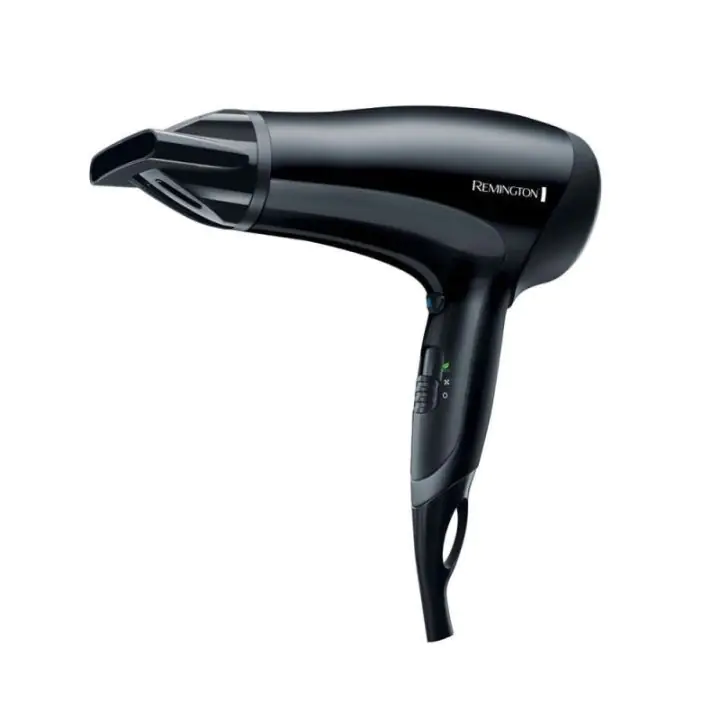Сешоар Remington D3010 Power Dry, 2000W, Йонизираща система, 2 скорости, Eco функция, Черен, (99999D3010)