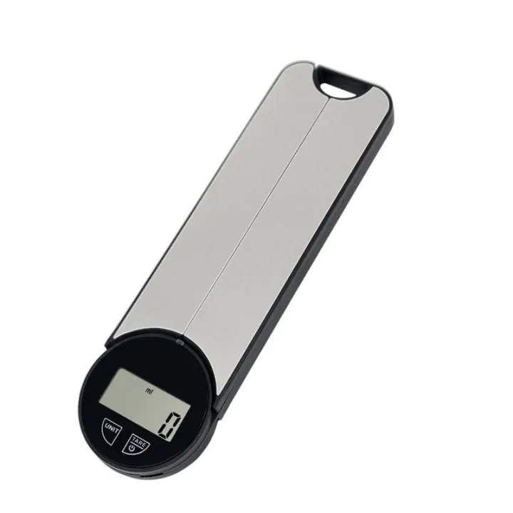 Сгъваема кухненска везна Rosberg R51651O, До 5 кг, 1 х CR2032, LCD екран, Инокс, (21256)