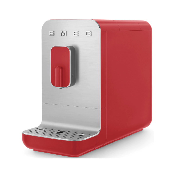 Автоматична еспресо кафемашина SMEG BCC01RDMEU, 50s Style, 19 бара, 1350W, (19933)