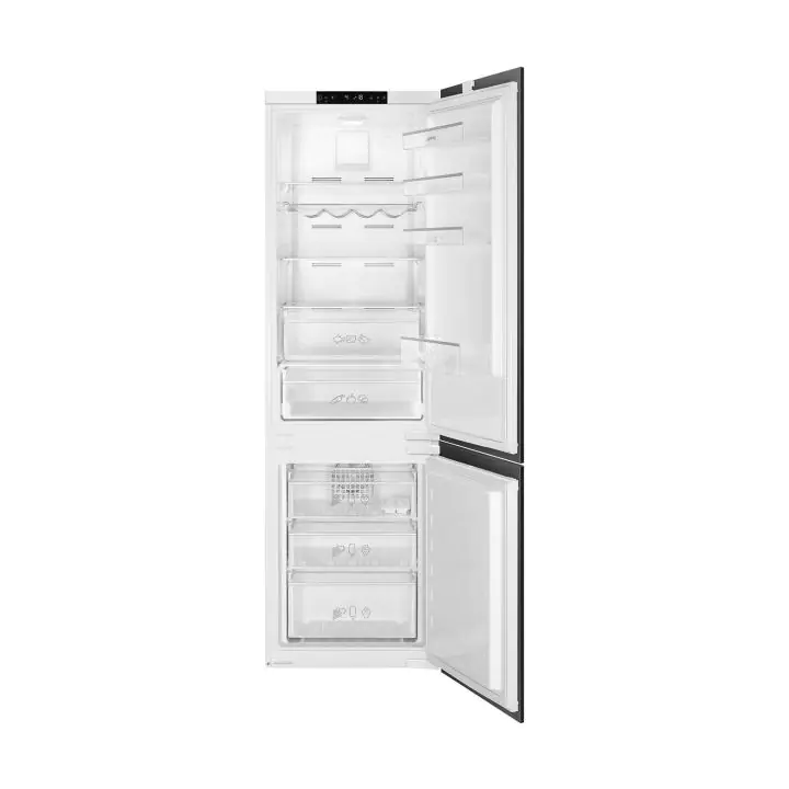 Хладилник с фризер за вграждане SMEG C8175TNE, Серия Универсален, Десни панти, 54 см, (19631)