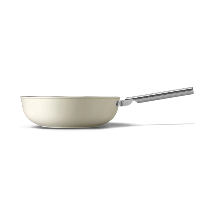 Тиган уок SMEG CKFW3001CRM, 50s Style, Диаметър 30 см., Обем 5.3L, (20027)