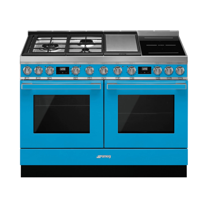 Готварска печка SMEG CPF120IGMPT, Серия Portofino, 120 см, 3 газови котлона, (19730)