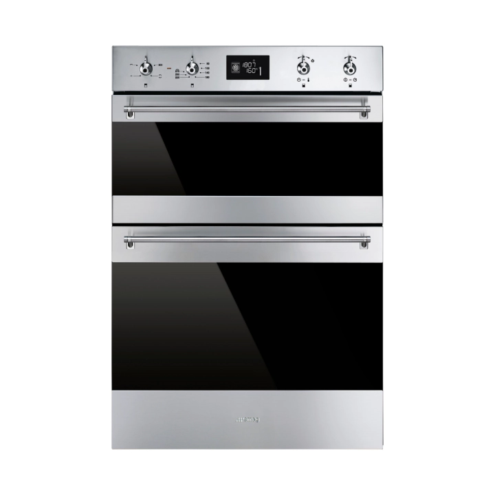 Двойна фурна за вграждане в колона SMEG DOSF6390X, Серия Classica, Енергиен клас А, (19344)