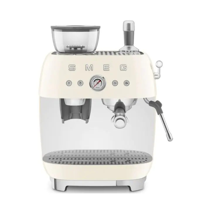 Кафемашина с интегрирана кафемелачка SMEG EGF03CREU, 50s Style, еспресо, 15 бара, 1650W, (19986)