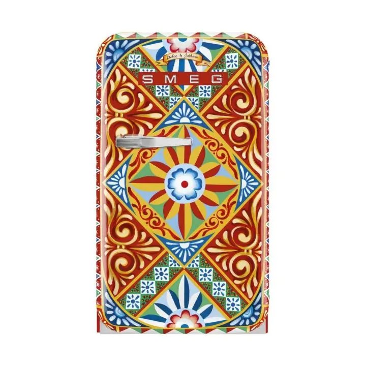 Минибарс дизайн на Dolce & Gabbana SMEG FAB5RDGC5, 50s Style, Десни панти, 40 см, (19664)