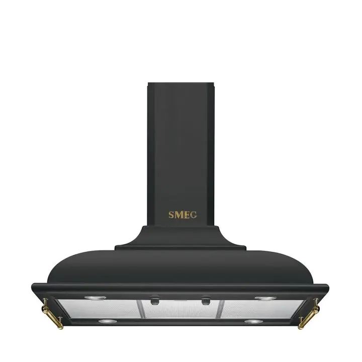 Аспиратор SMEG KCI19AOE, Серия Cortina, 90 см, за монтаж на таван, Антрацит, (19474)