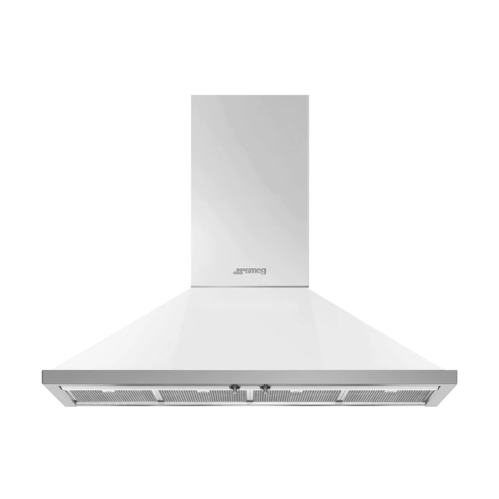 Аспиратор SMEG KPF12WH, Серия Portofino, 120 см, за монтаж на стена, Бял, (19509)