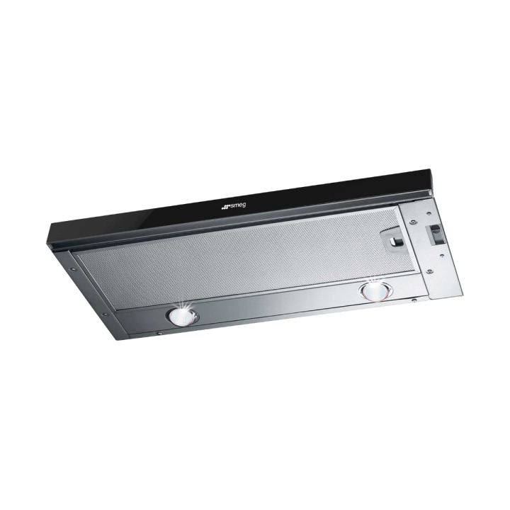 Аспиратор за вграждане SMEG KSET66VNE2, Серия Linea, 60 см, Панел от черно стъкло, (19496)