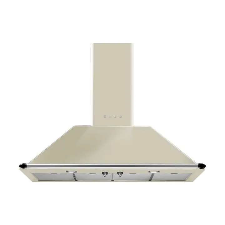 Аспиратор SMEG KT110PE, Серия Victoria, 110 см, за монтаж на стена, Крем, (19467)