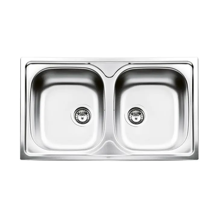 Мивка за над плот SMEG LYP862, Серия Omni, 86 см, Две корита, (19767)