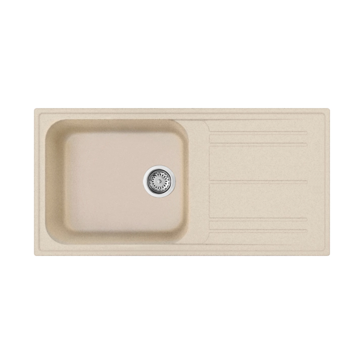 Мивка за монтаж в плот SMEG LZ150AV2, Серия Rigae, 100 см, Едно корито, (19786)
