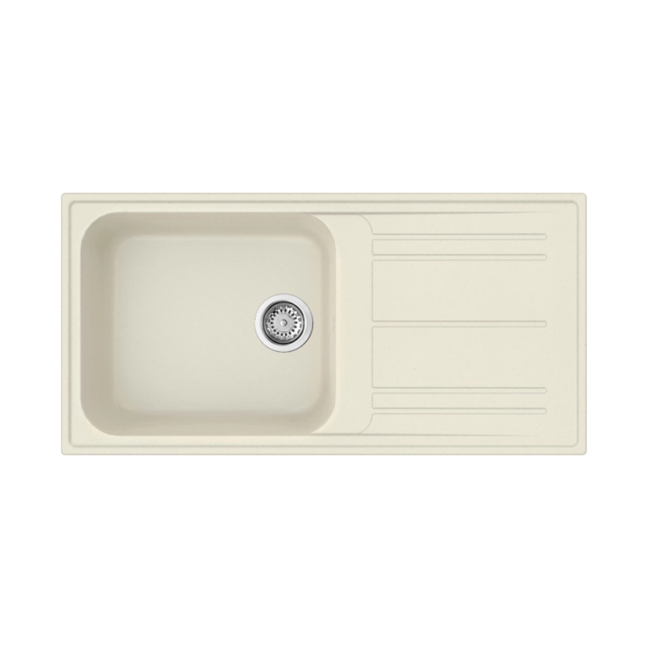 Мивка за монтаж в плот SMEG LZ150P, Серия Rigae, 100 см, Едно корито, (19781)