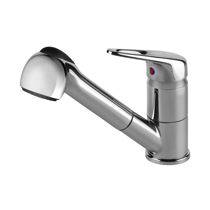 Смесител Pull-out SMEG MD10CR2, Серия Универсален, Хром, (19825)