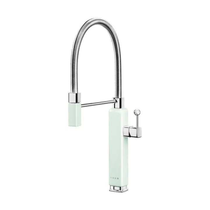 Полупрофесионален смесител SMEG MDF50PG, 50s Style, Пастелено зелено, (19822)