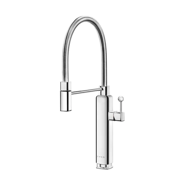 Полупрофесионален смесител SMEG MDF50SS, 50s Style, Хром, (19824)