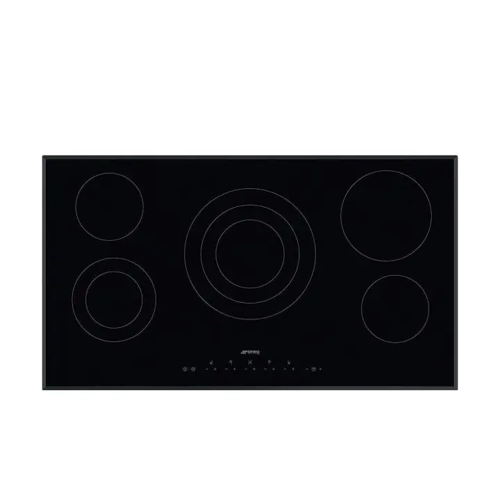 Стъклокерамичен плот SMEG SE395ETB, Серия Универсален, 90 см, Ъглов ръб, (19426)