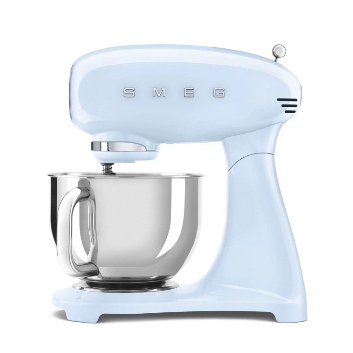 Планетарен миксер SMEG SMF03PBEU, 50s Style, 4.8 л. купа, 800W, (19965)