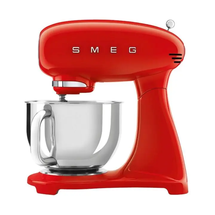 Планетарен миксер SMEG SMF03RDEU, 50s Style, 4.8 л. купа, 800W, (19889)