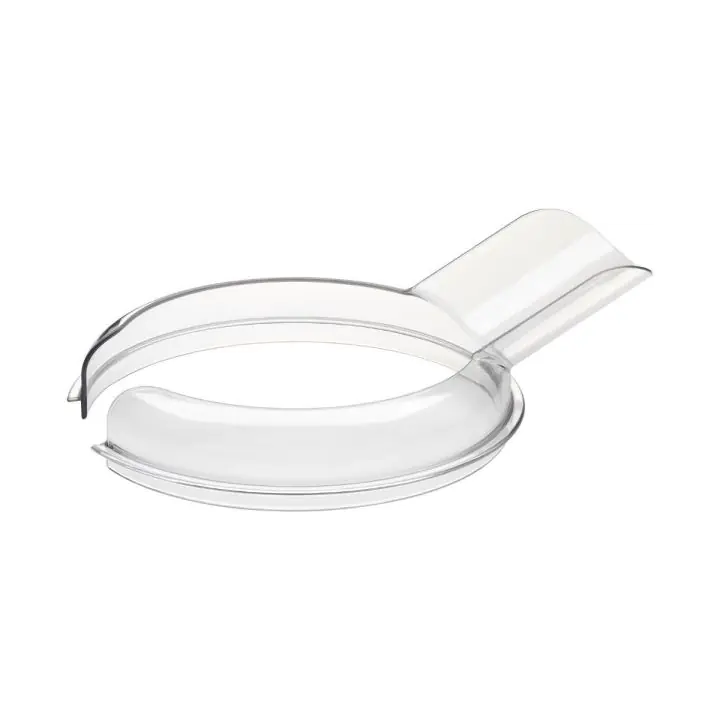 Предпазител срещу пръски с улей за добавяне на съставки-доп.аксесоар за SMEG SMPS01, SMF01/02/03/13 , (20119)