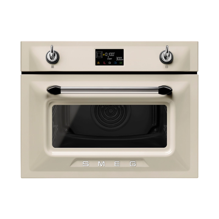 Комбинирана микровълнова за вграждане SMEG SO4902M1P, Серия Victoria, Платформа Galileo: Micro combi, (19354)