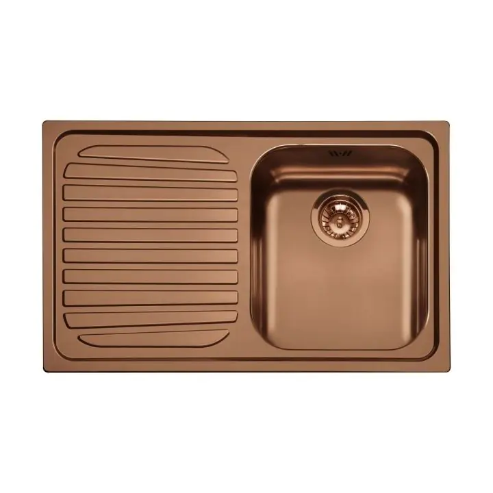 Мивка SMEG SP791SRA, Серия Alba, 79 см, Едно корито, (19772)