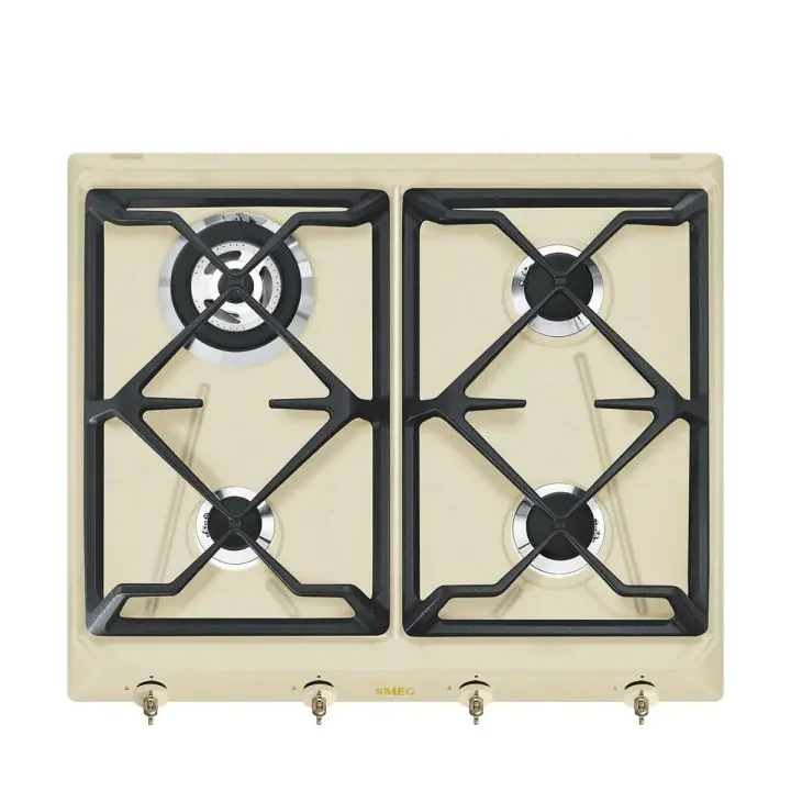 Газов плот SMEG SRV864POGH, Серия Coloniale, 60 см, Крем, (19417)