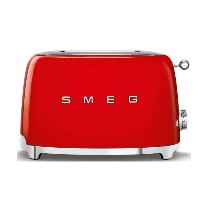 Тостер SMEG TSF01RDEU, 50s Style, 2 филии, 950W, (19834)