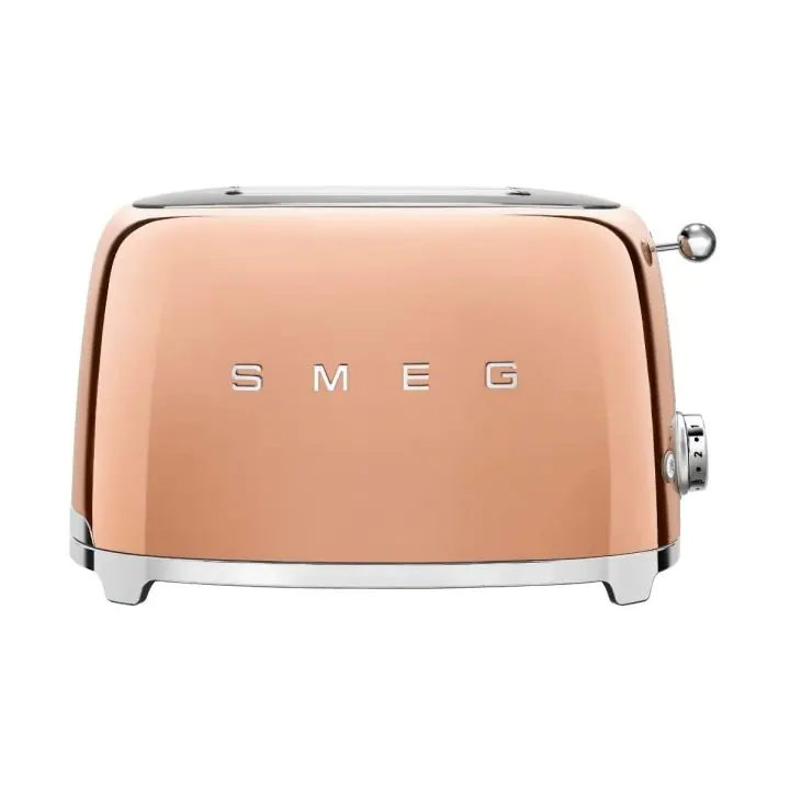 Тостер SMEG TSF01RGEU, 50s Style, 2 филии, 950W, (19882)