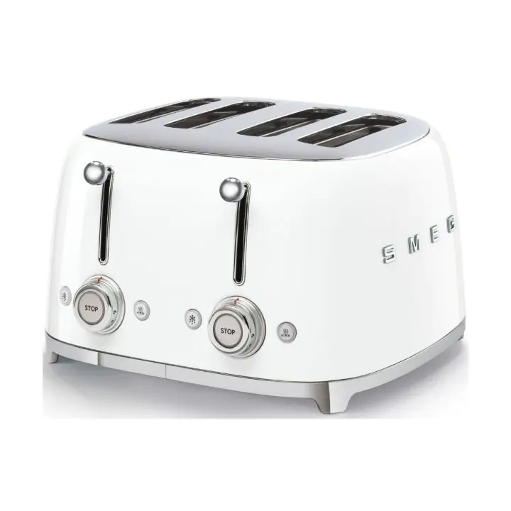 Тостер SMEG TSF03WHEU, 50s Style, 4x4, 4 филии, (19870)