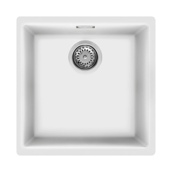 Мивка за монтаж в плот SMEG VZP45B, Серия Quadra, 46 см, Едно корито, (19773)