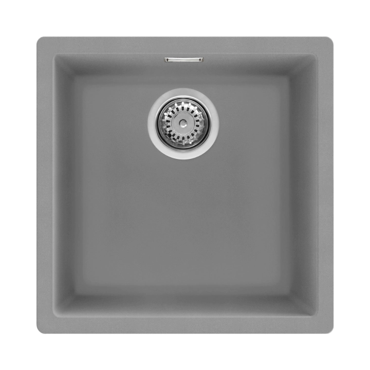 Мивка за монтаж в плот SMEG VZP45CT, Серия Quadra, 46 см, Едно корито, (19775)
