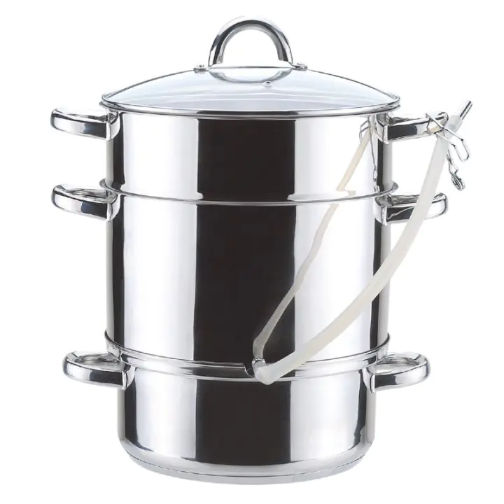 Соковарка Rosberg R51260A, 8 литра, Индукция, Инокс, (12932)