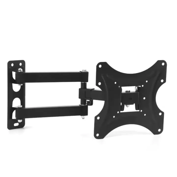 Стойка за телевизор за стена Tesla TWM-Q-1443M, 14-43 инча, Регулируема, До 22 кг, Черен, (12664)