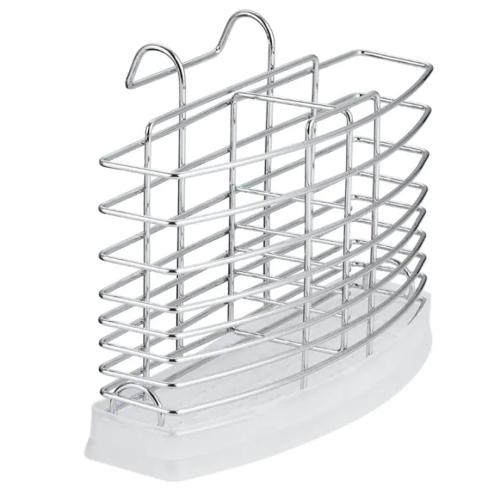 Сушилник за прибори Rosberg R53003D, 20.7х9.5х15.2 cм, Хром, (35944167)