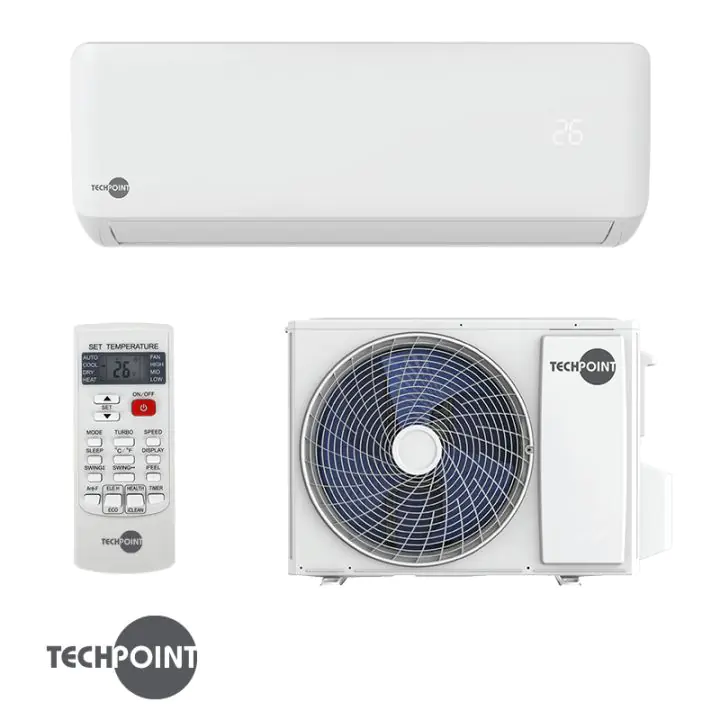 Климатик TechPoint TCP H12 MAXCOOL, 12000 BTU, A++/A+, (35948688)