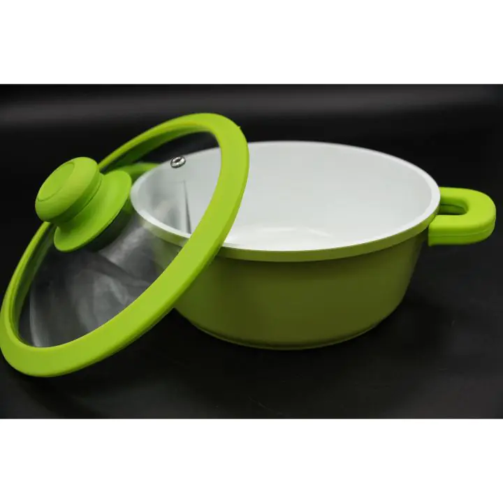 Тенджера Magicook MK-7839G, 20 cm, зелена, (17996)