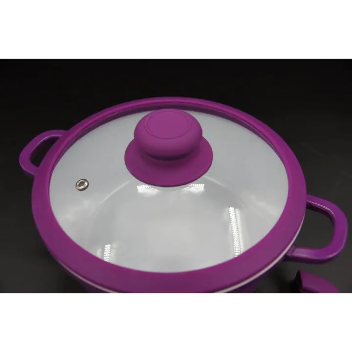 Тенджера Magicook MK-7840P, 24 cm, лилава, (18003)